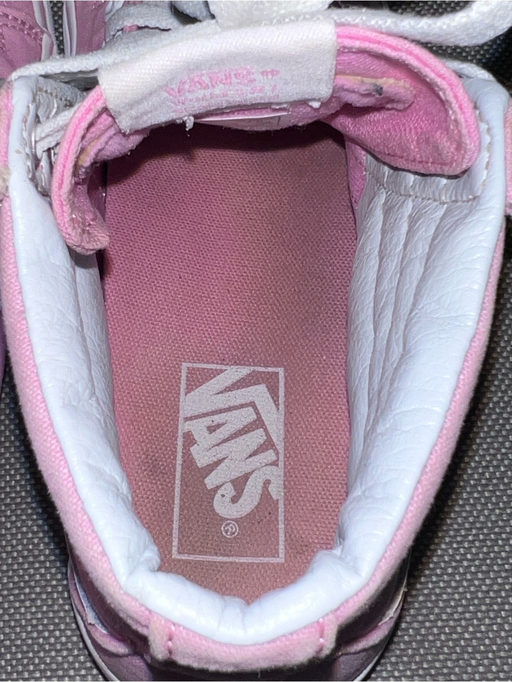 Pink High Top Vans - Picture 10 of 12